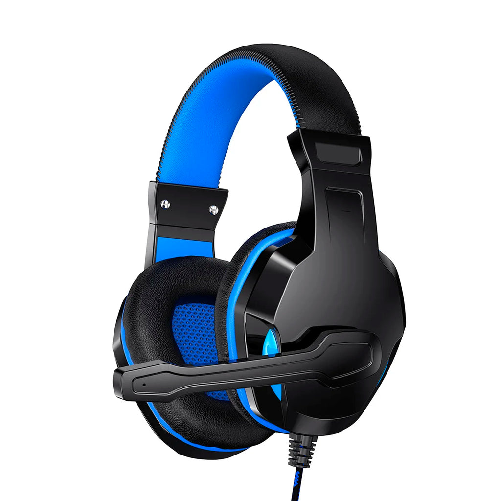 Headset Gamer Havit Gamenote H763d Preto/Azul
