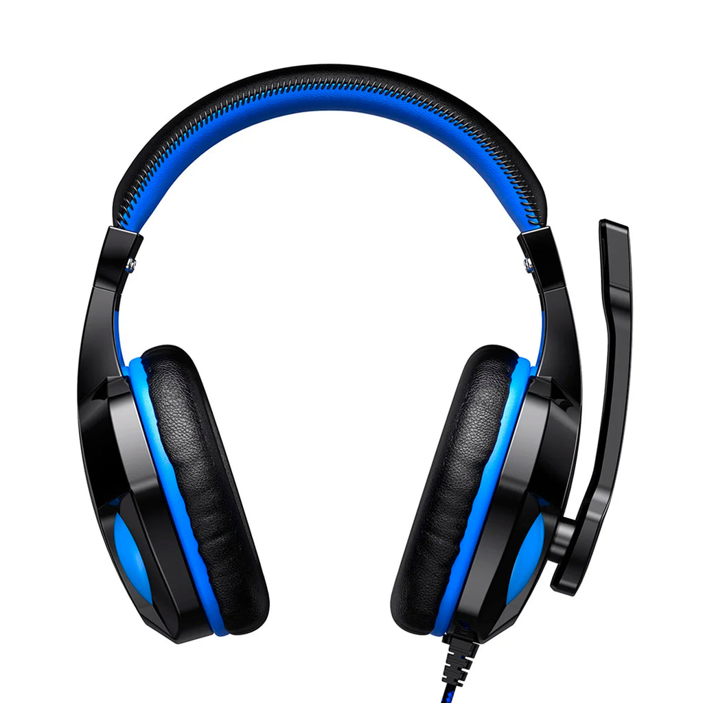 Headset Gamer Havit Gamenote H763d Preto/Azul